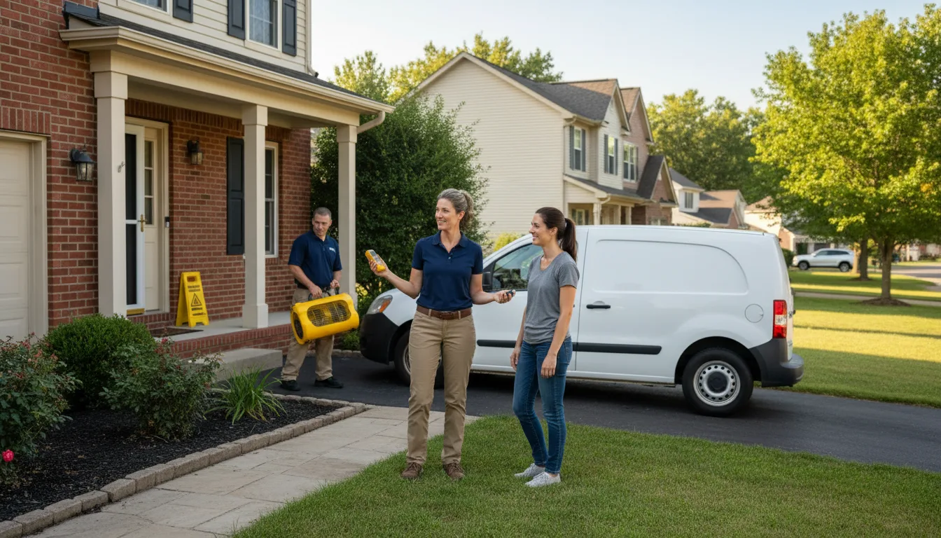 Residential water damage restoration in Wilton, NH